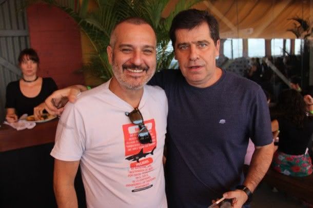 Lírio com amigo (Foto: Zeca Santos)