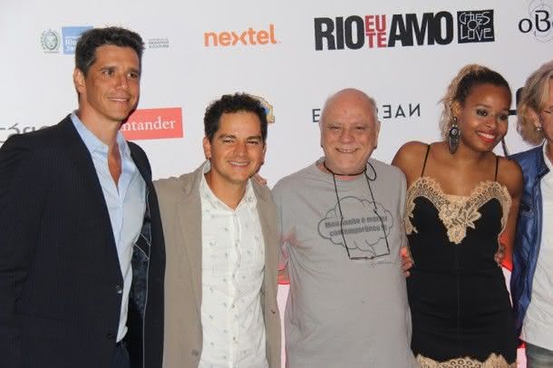 Márcio, Carlos Saldanha, Tonico Pereira e Roberta Rodrigues (Foto: Zeca Santos)