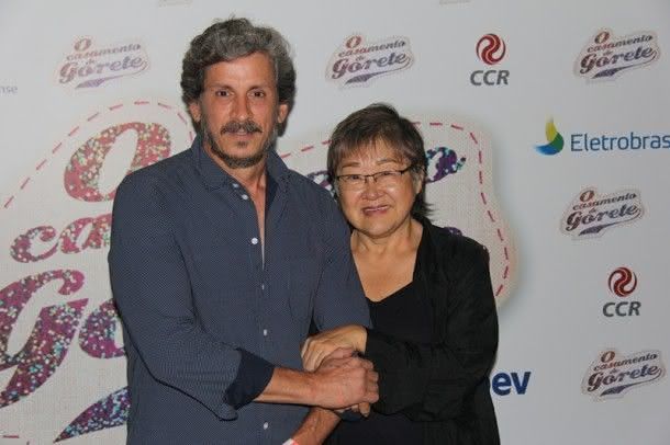 Tizuka Yamasaki e Paulo Vespúcio Garcia (Foto: Zeca Santos)