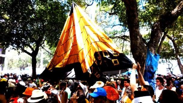 A tenda faraônica do "Viemos do Egyto" (Foto: Divulgação)