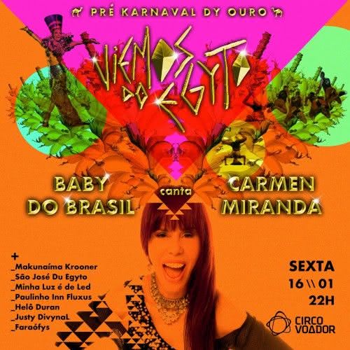 Flyer do"Pré Karnaval Dy Ouro" (Foto: Reprodução)