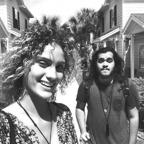 Laura e Francisco na Flórida (Foto: Instagram)